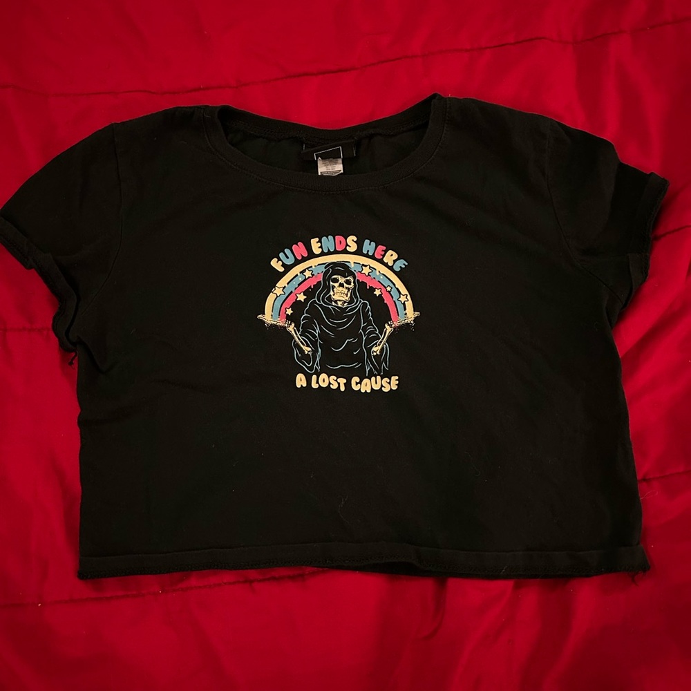 A Lost Cause Cropped T-Shirt